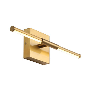 Makena Modern Minimalist Dimmable Integrated LED Metal Wall Sconce